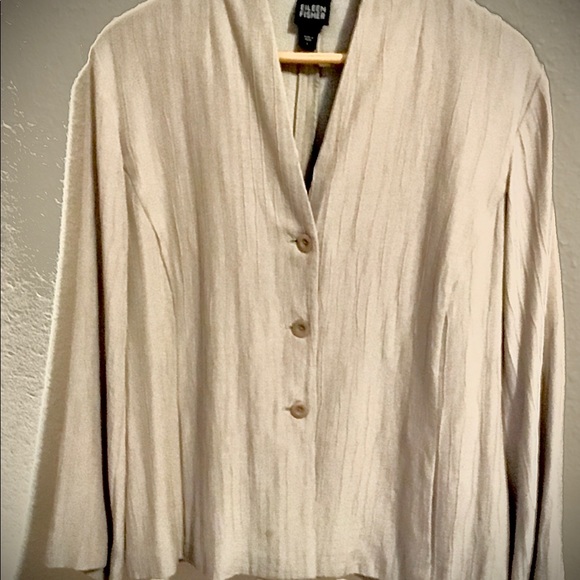 Eileen Fisher Tops - Eileen Fisher blouse/jacket